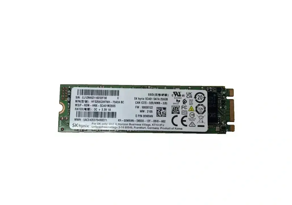 Hynix 256GB M.2 SATA SSD 2280