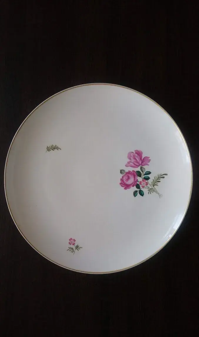 Porcelán, Německo talíř