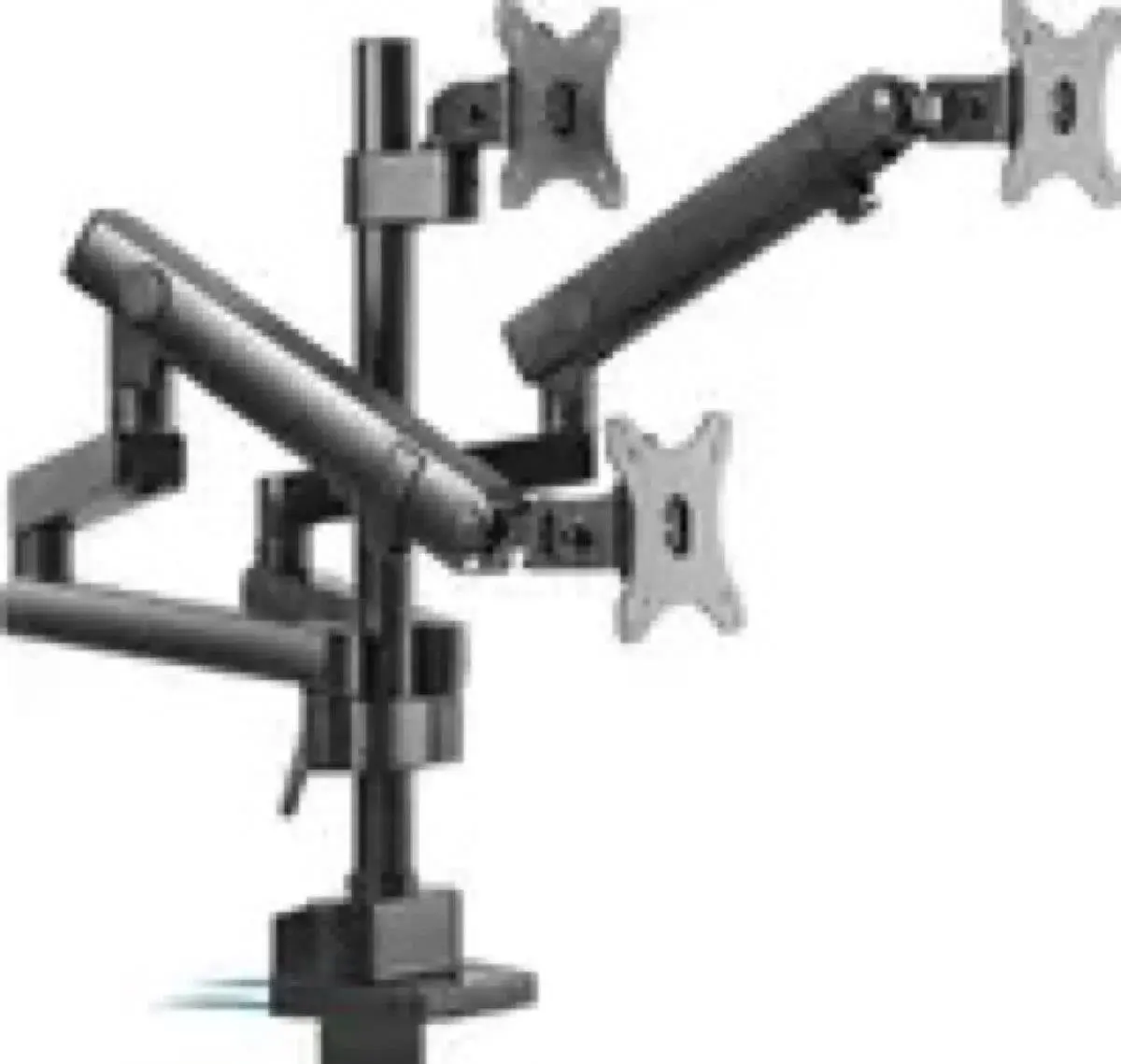 Držák na monitor AlzaErgo Arm T10B Essential USB