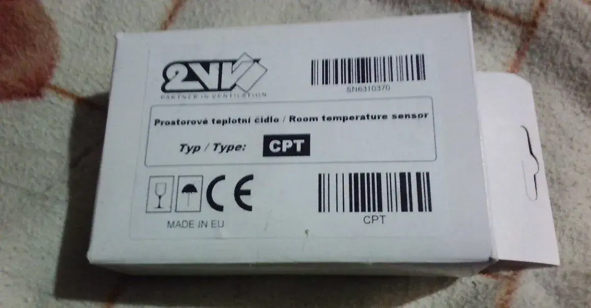 Prostorové teplotní čidlo CPT