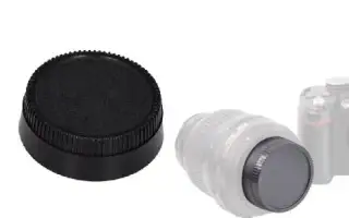 Zadní krytka objektivu pro Nikon