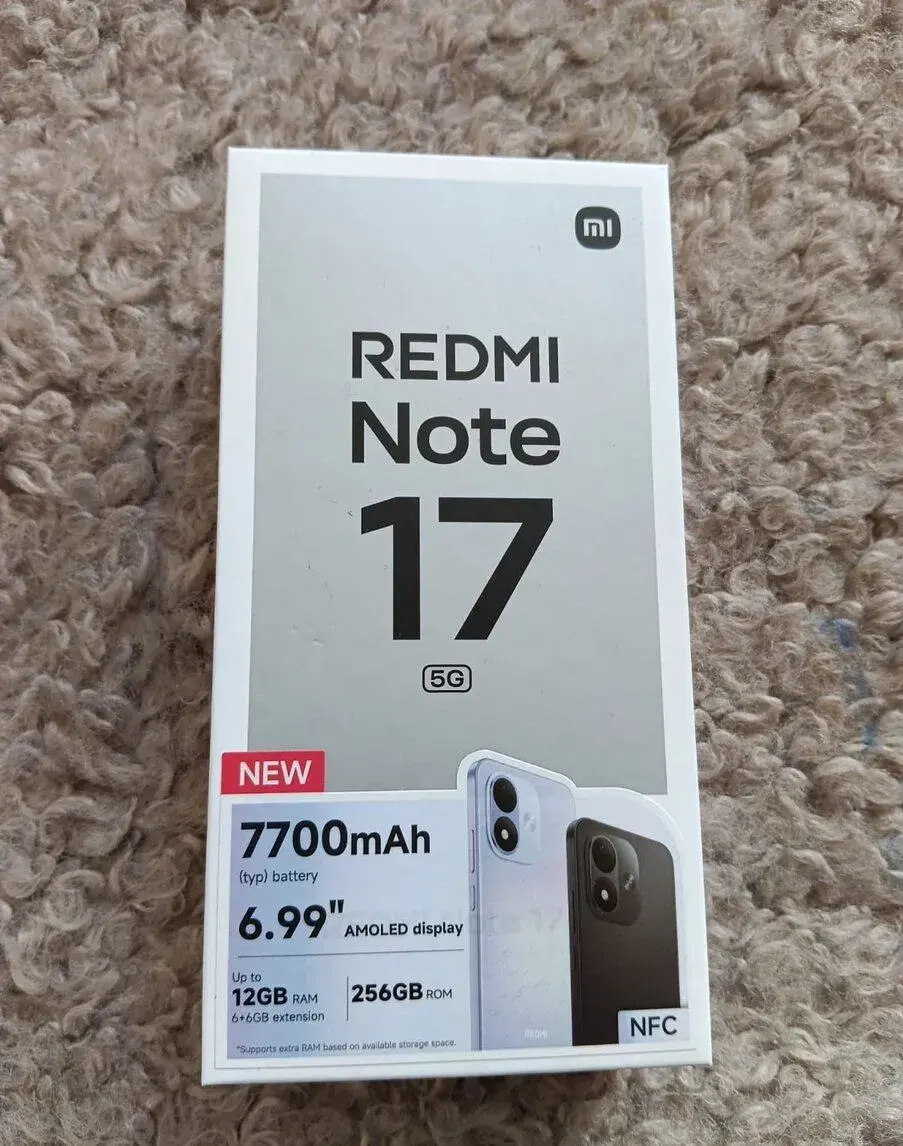Xiaomi Redmi Note 17 5G 6GB/256GB
