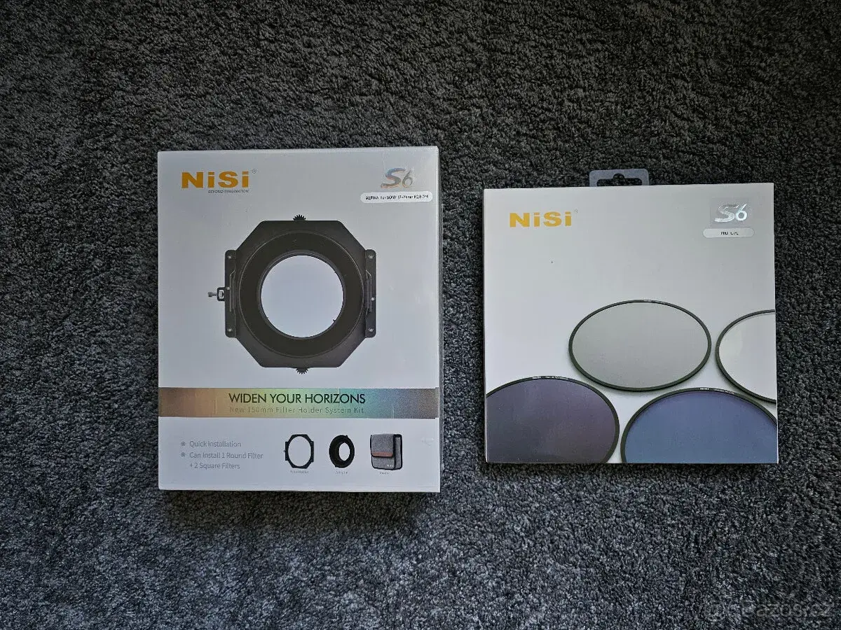 Nisi S6 držák pro Sony 12-24/2.8 GM + polarizační filtr