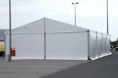 Pronájem celoroční mobilní haly 10x20 m (200 m²)