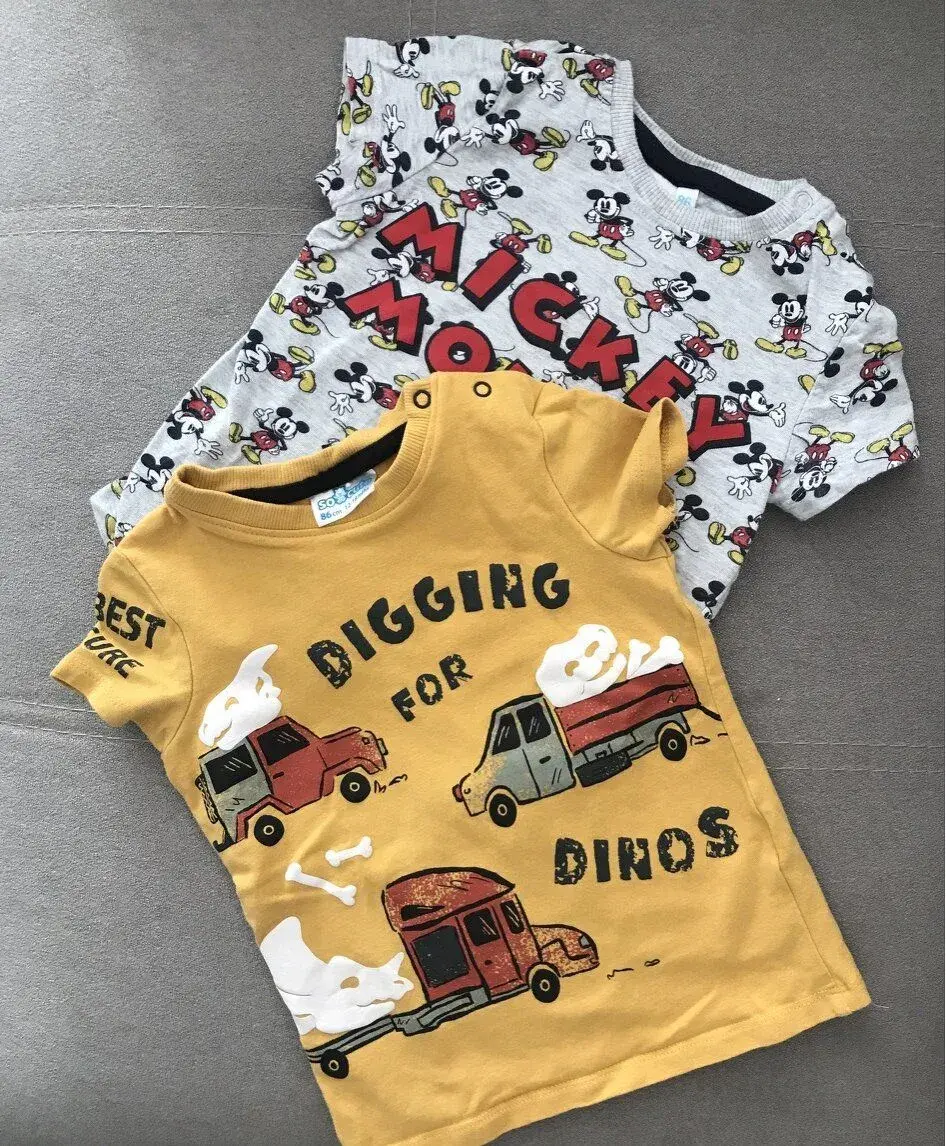 Chlapecké tričko Mickey/Auta a body s kr.rukávem,80-86