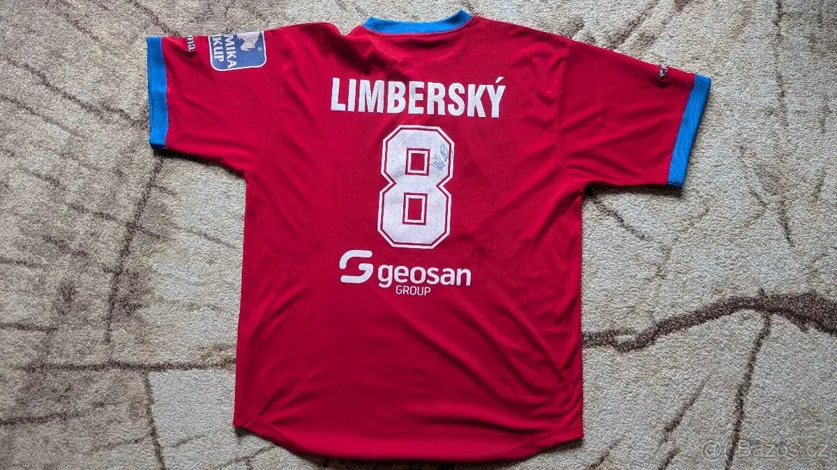 Hraný dres Viktoria Plzeň - Limberský