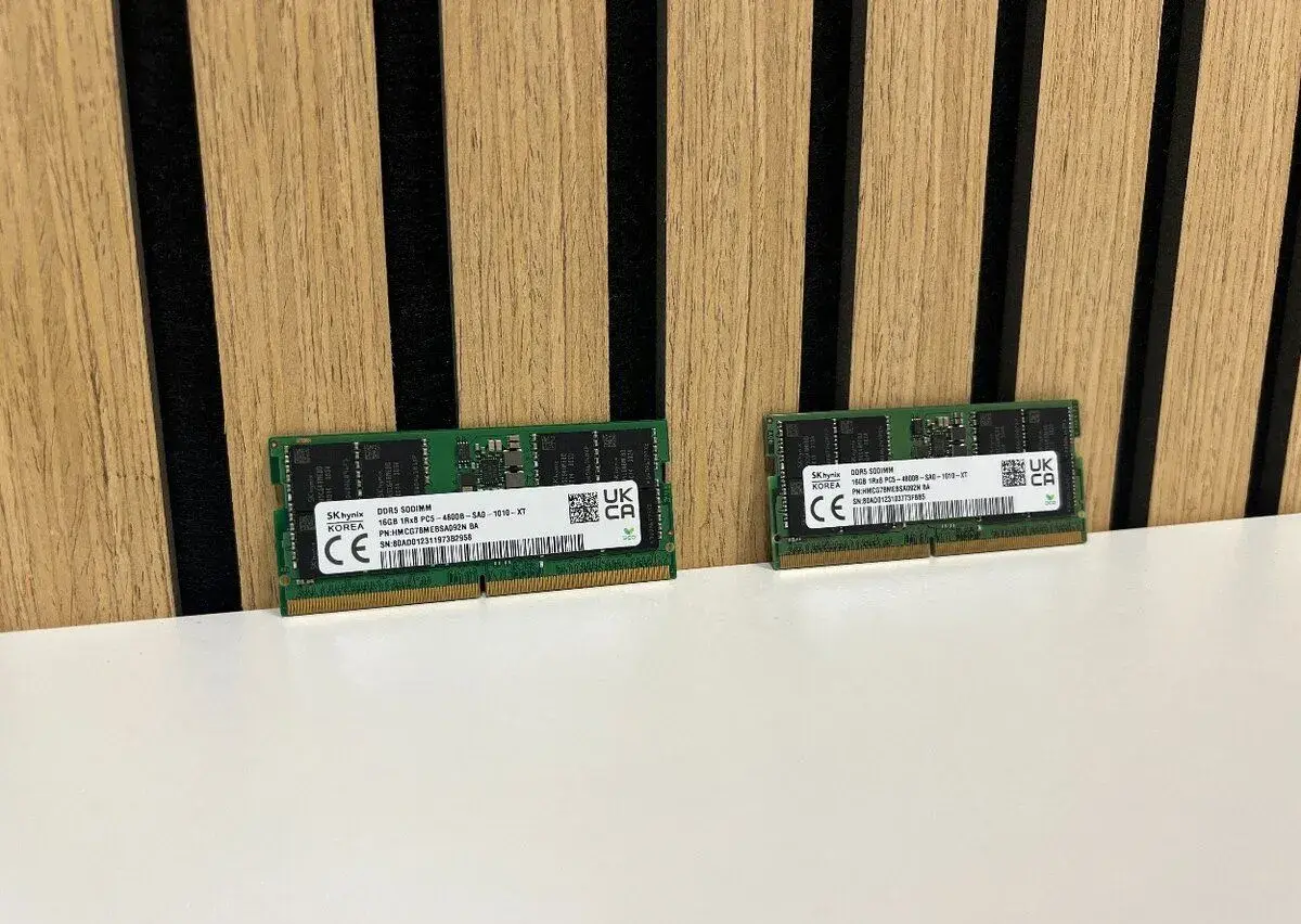 DDR5 32GB (2x16GB) 4800MHz SO-DIMM +Možnost Adaptér do PC