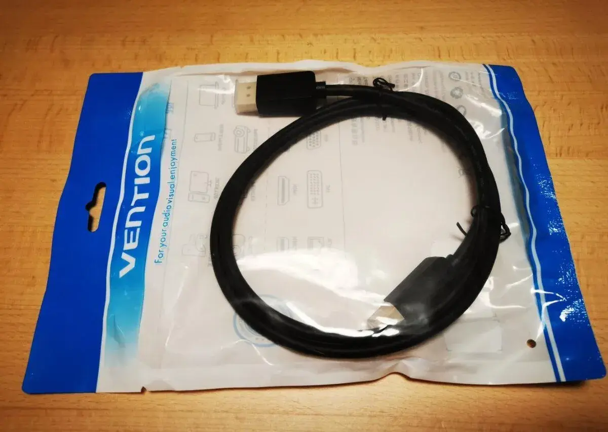 Kabel Display Port Vention 1 m, nepoužitý