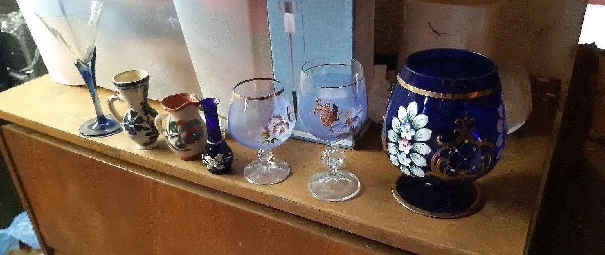 Keramika, Placatka, retro dóza, Aromalampa, obrázky, od 20kč