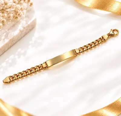 Zlatý dětský náramek 14K 585/1000