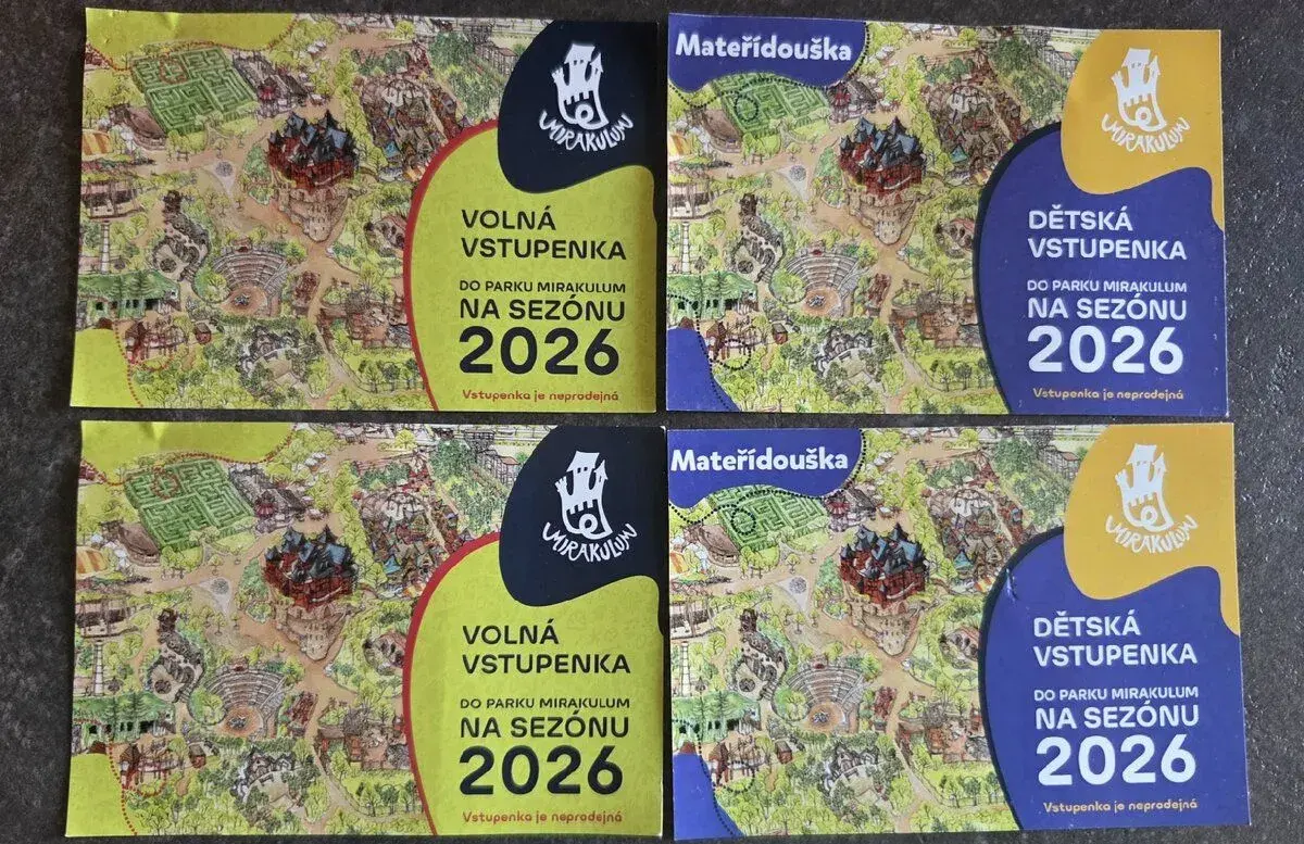 Mirakulum vstupenky