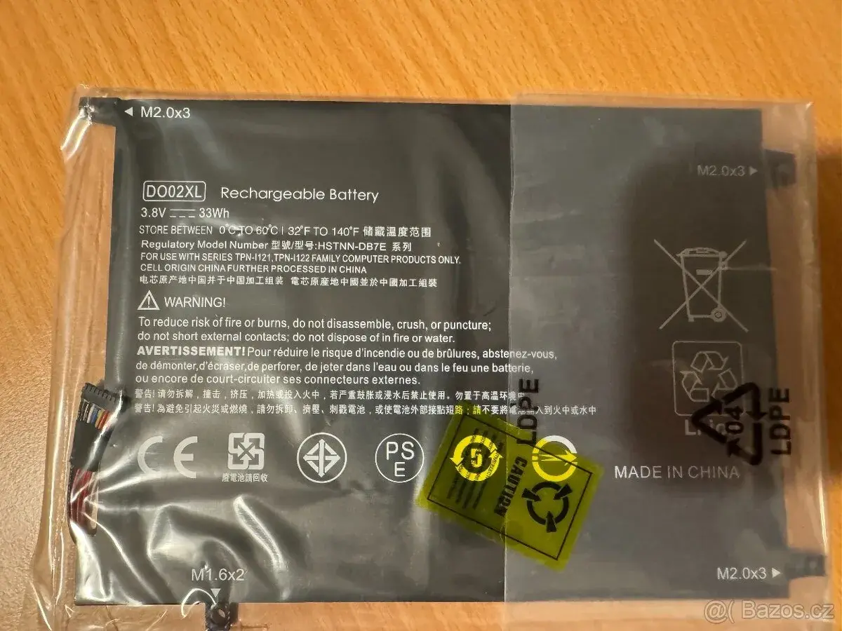 Nová originální baterie D002XL HP Pavilion