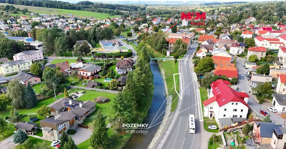Prodej pozemků, 526 m², Brušperk