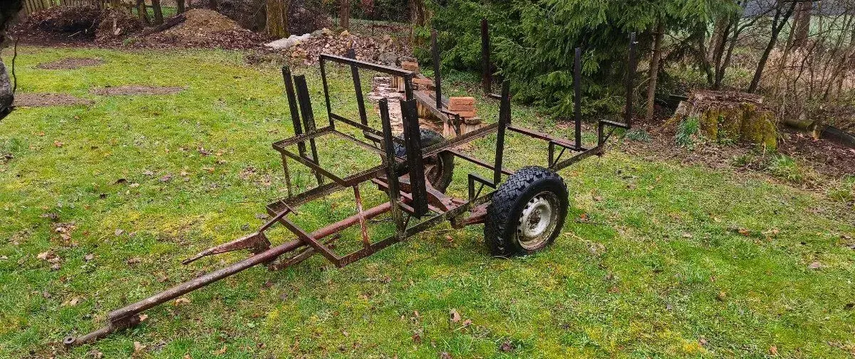 Konstrukce na vozík za teru