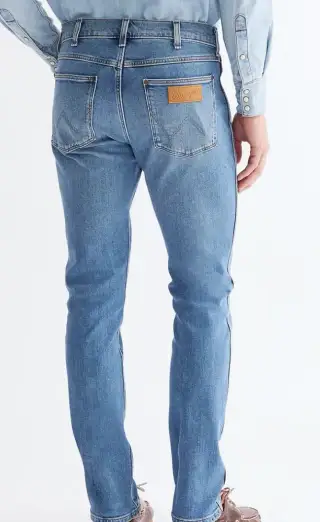 WRANGLER DENIM JEANS STYLOVÉ KRÁSNÉ STREČOVÉ JEANSW38 L 32