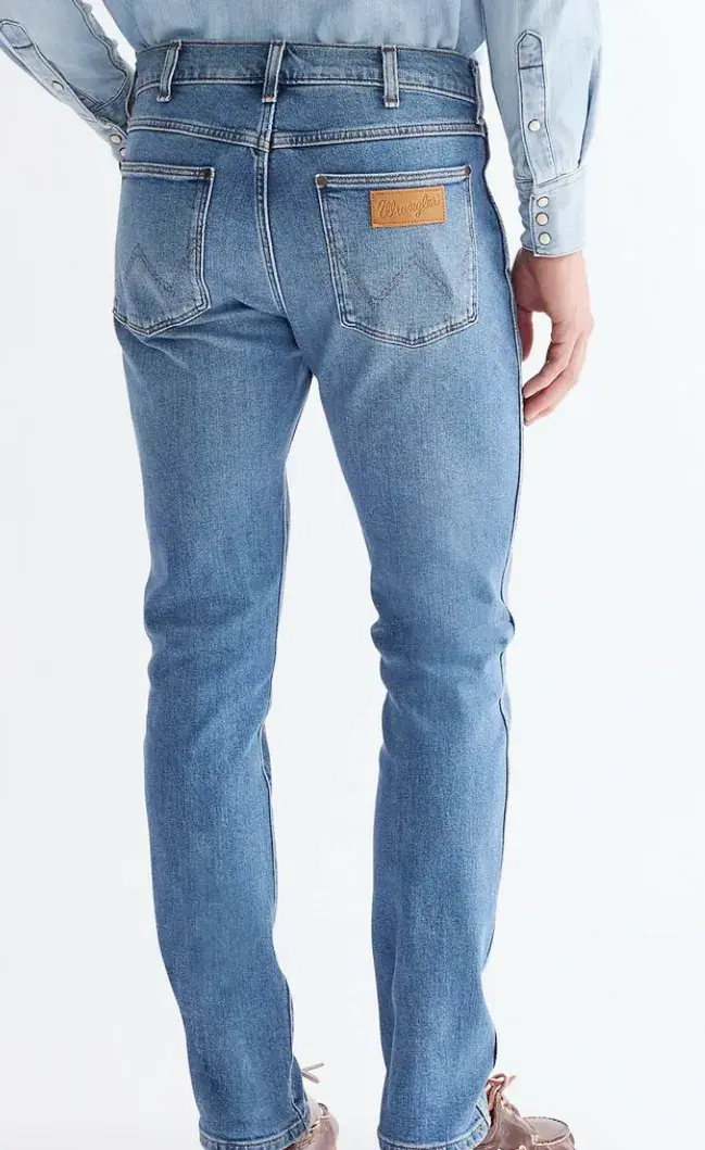 WRANGLER DENIM JEANS STYLOVÉ KRÁSNÉ STREČOVÉ JEANSW38 L 32