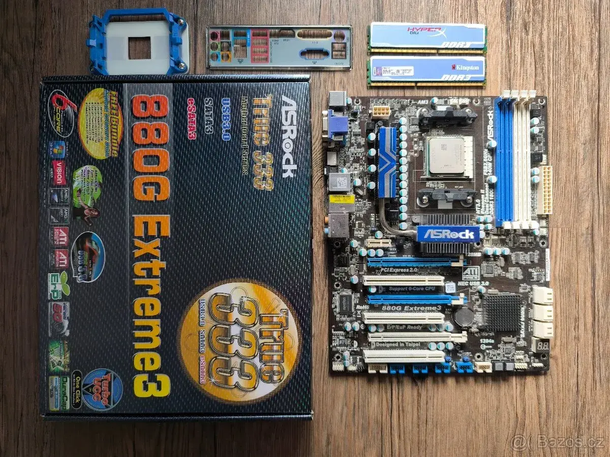 ASRock 880G Extrime + CPU+ RAM