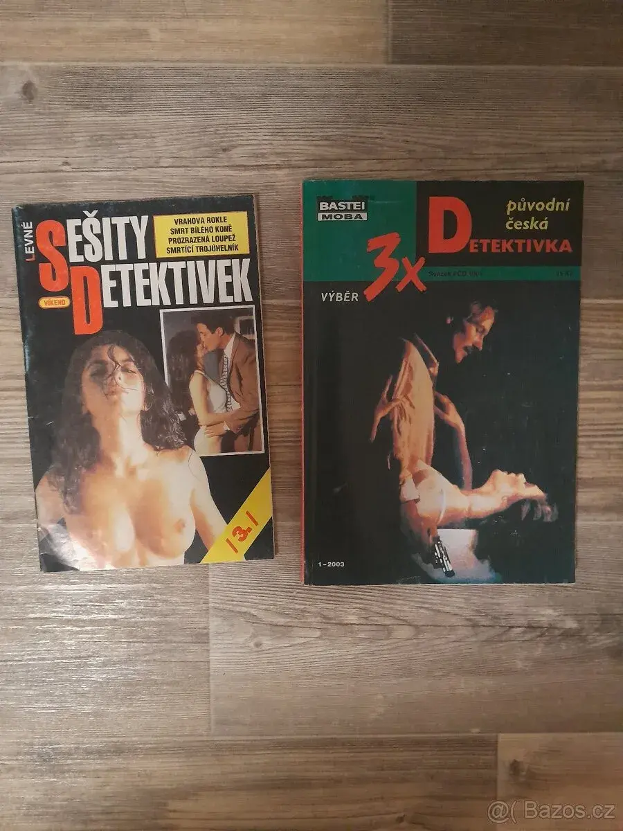 Dva časopisy detektivek