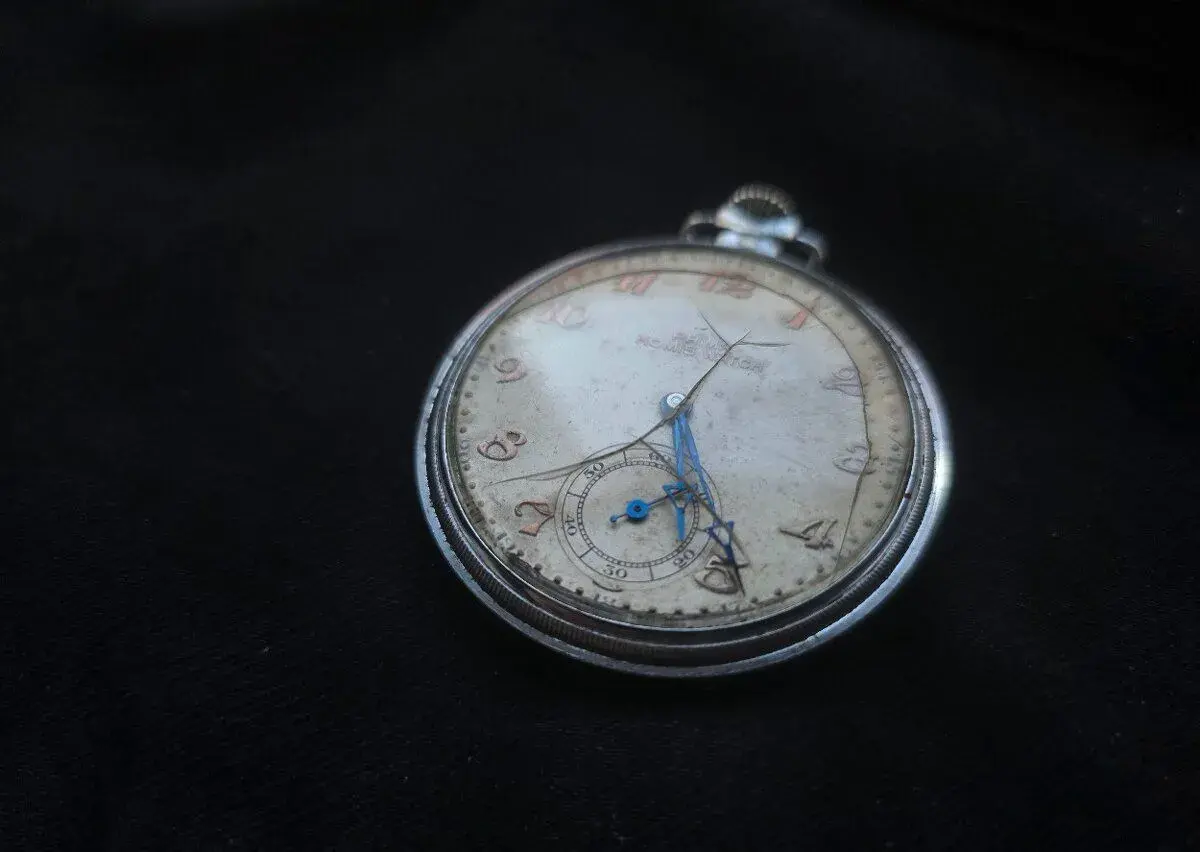 Starožitné kapesní hodinky PRIMA Homis Watch – Swiss Made, 1