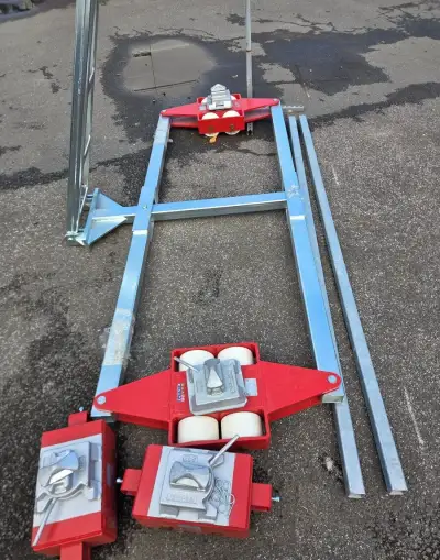 Stěhovací podvozek na kontejnery HTS ECO-Skate 40t Twistlock