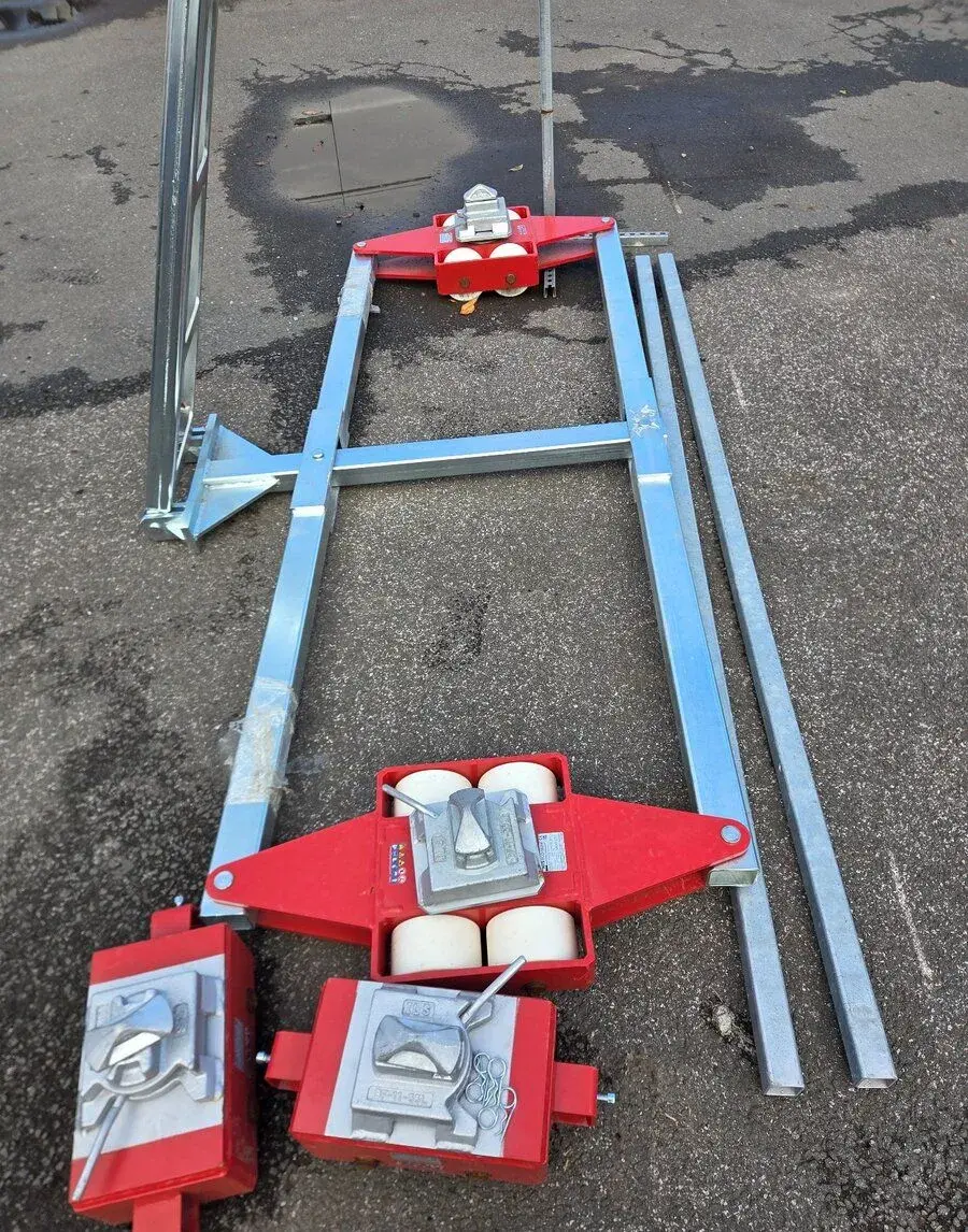 Stěhovací podvozek na kontejnery HTS ECO-Skate 40t Twistlock
