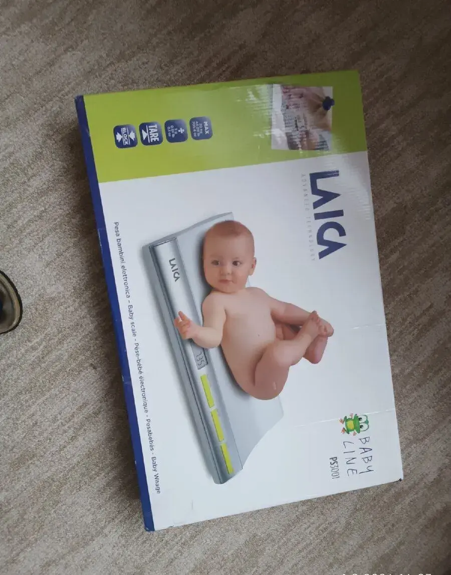 Kojenecká váha LAICA model PS3001 max. 20kg
