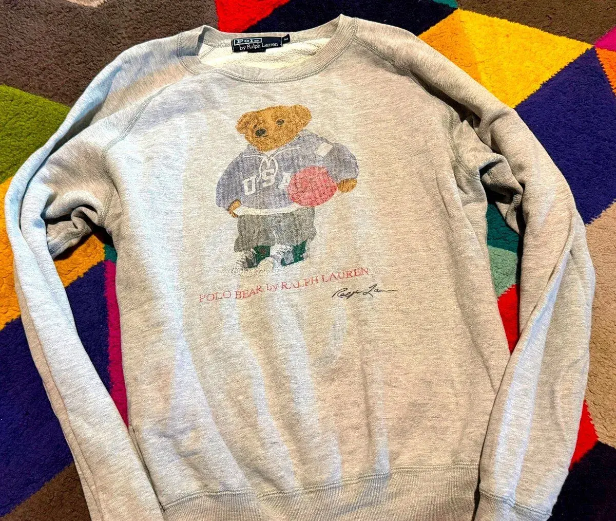 POLO RALPH LAUREN BAVLNĚNÁ MIKINA M(UNI SEDNE M-L )