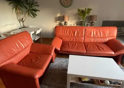Kožená sedací souprava