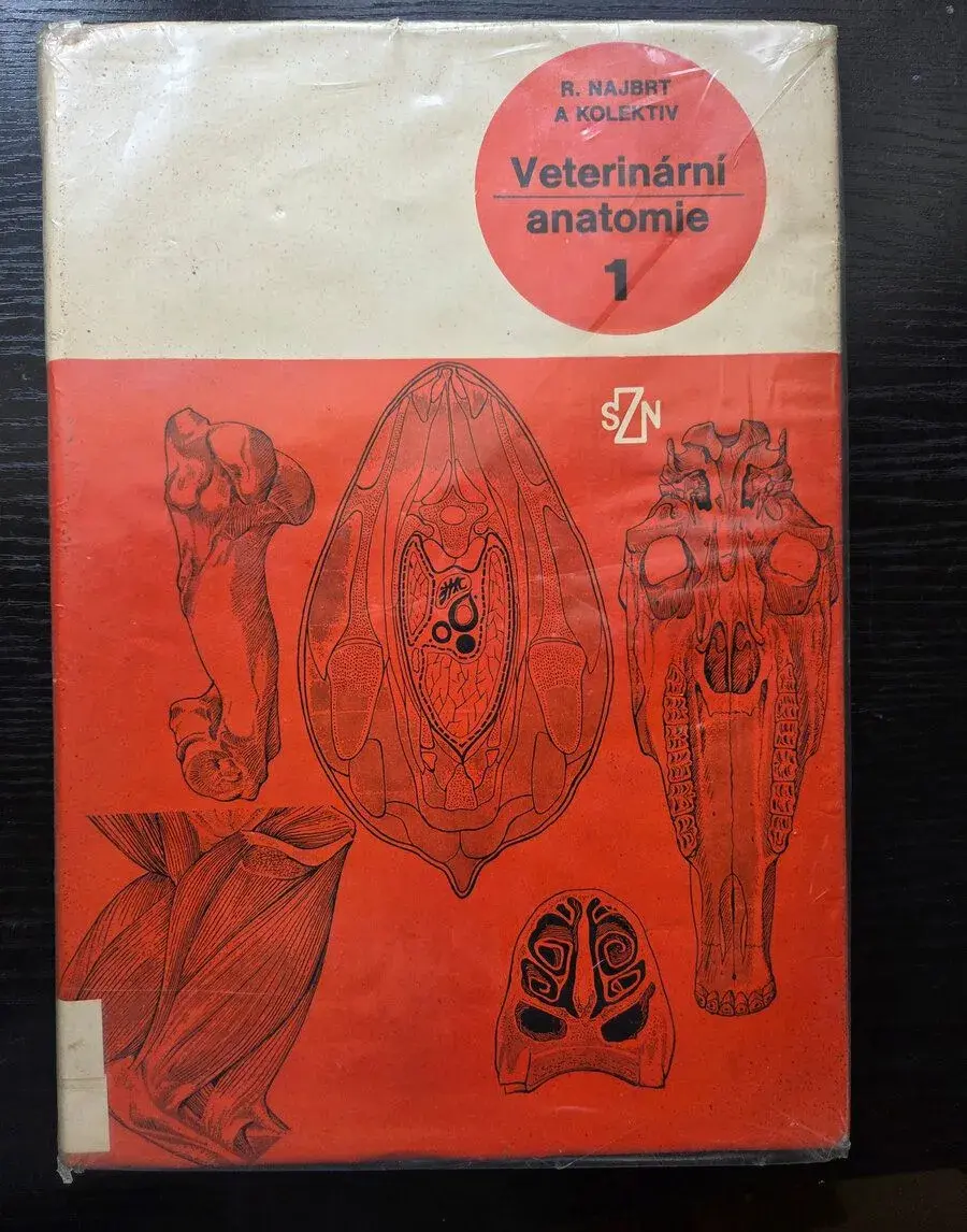 Veterinární anatomie 1 z roku 1973