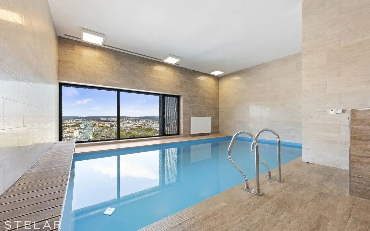 2-podlažní apartmán s Wellness ve 28. patře, Brno