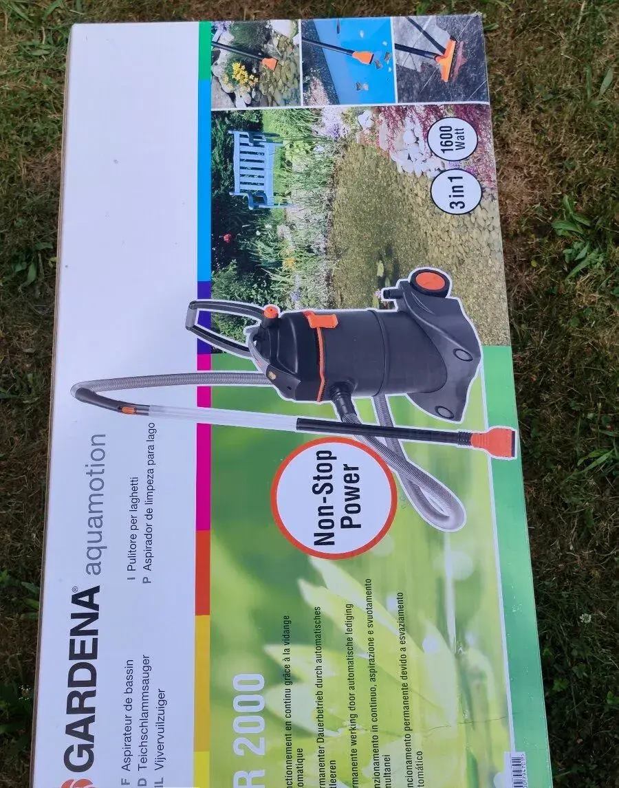 Vysavač jezirkového kalu Gardena sr2000