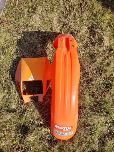 Blatník přední a maska KTM