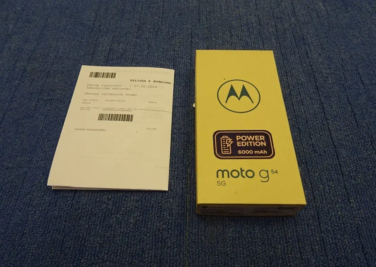 Nová Motorola G54 12/256GB Power 6000BAT CZ záruka