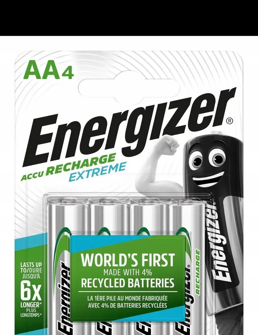 4x Baterie Energizer 2300mAh AA HR6 EXTREME