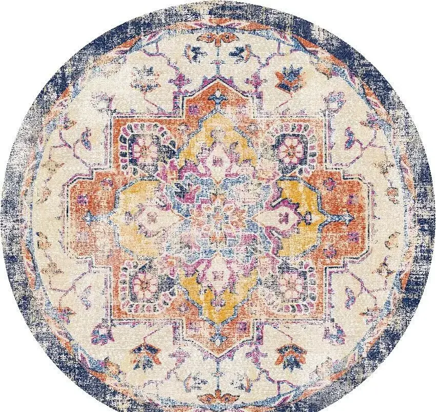 Kulatý koberec Trendcarpet Lamta (multi), Ø 160 cm