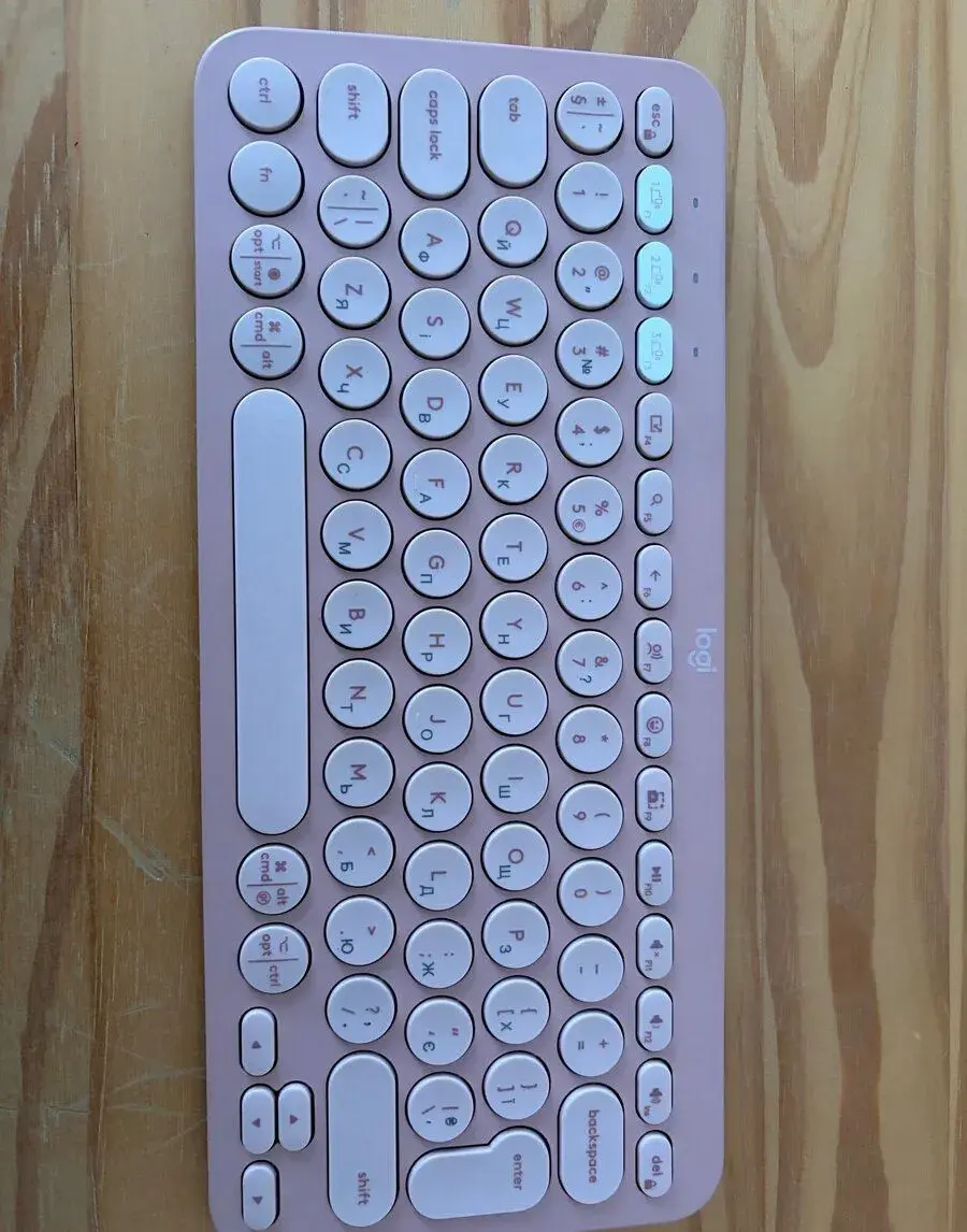 Logitech Pebble Keys 2 K380s růžová