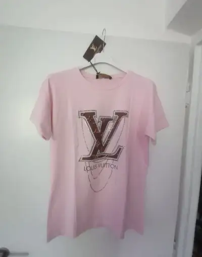 Růžové tričko LV Louis Vuiitton
