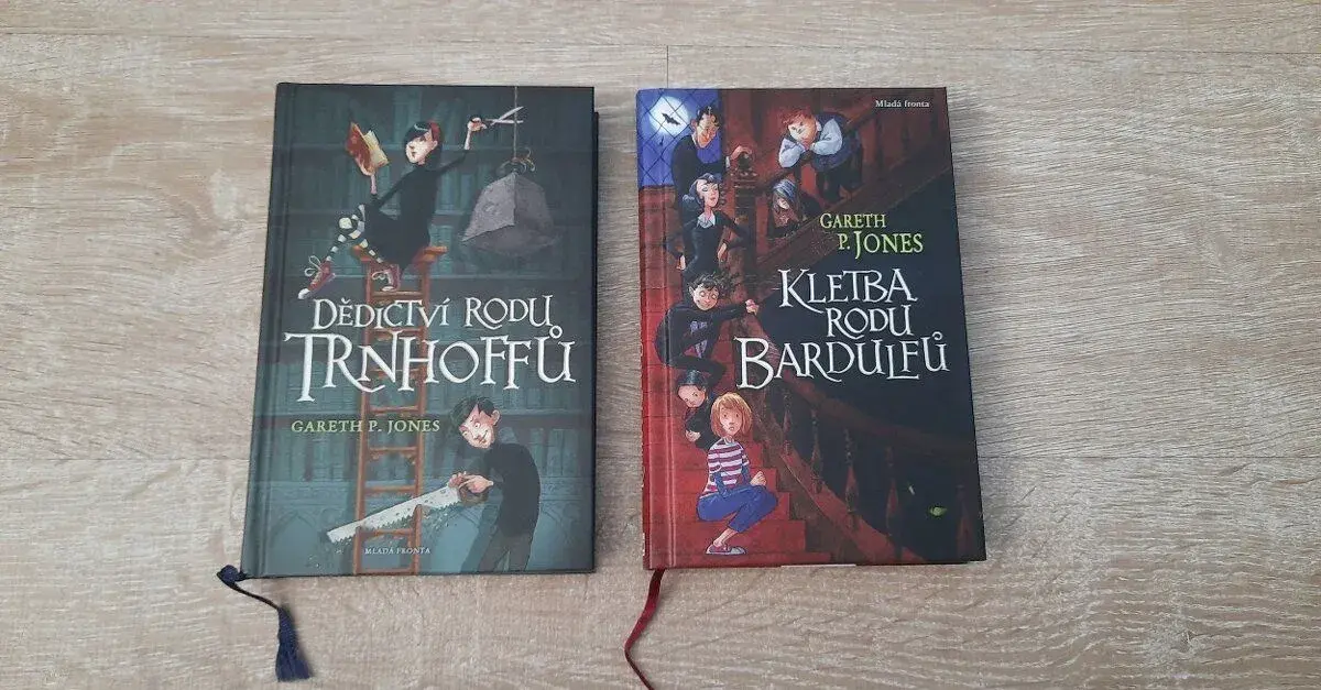 Dětská kniha Kletba rodu Baldurfů - Gareth P. Jones