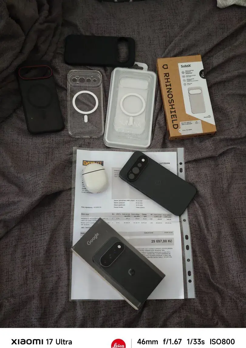 Pixel 11 Pro 12/256GB Obsidian Black Výměna za 17 pro