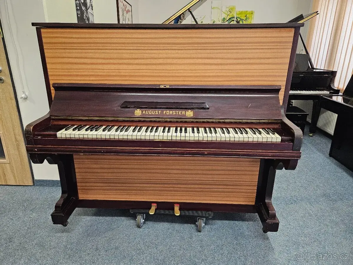 Pianino AUGUST FORSTER v ceně 10500 ,- Kč