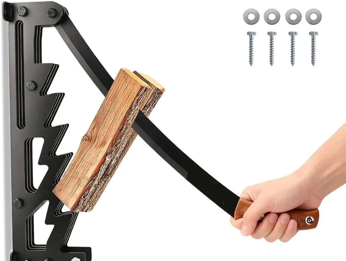 Nástěnná štípačka na podpalovací dřevo