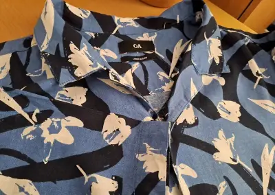 Pánská polo lněná košile C&A/XXL/2x71cm