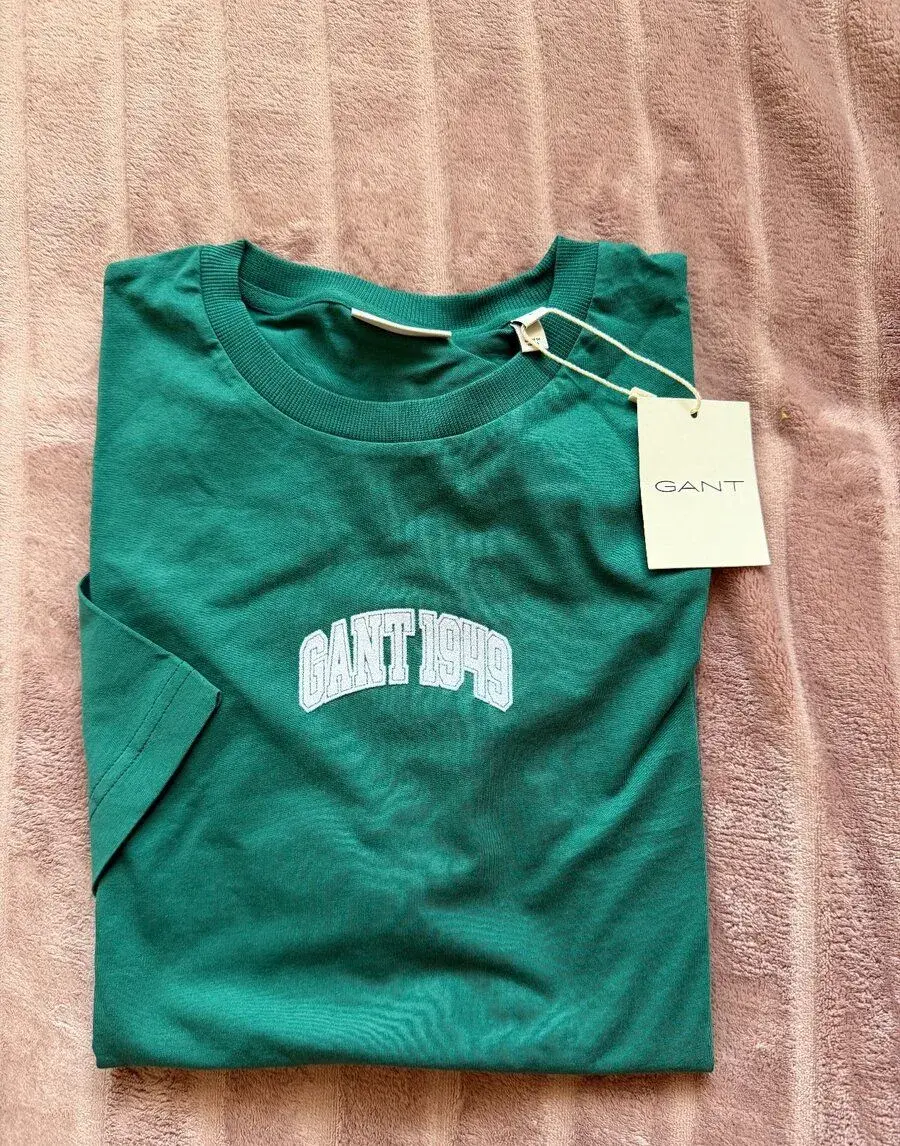 Gant tricko L smaragdove