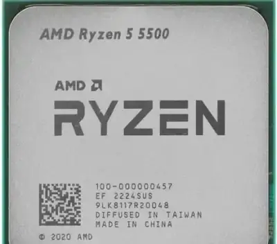 AMD Ryzen 5 5500 + AMD Cooler