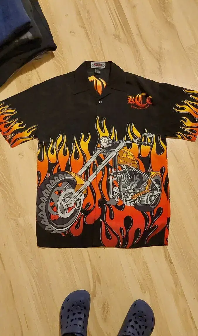Košile s motorkou
