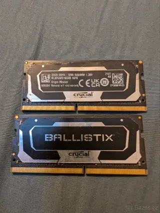 64GB DDR4 SODIMM Crucial Ballistix (2x 32Gb