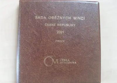 Sada oběžných mincí proof - rok 2021