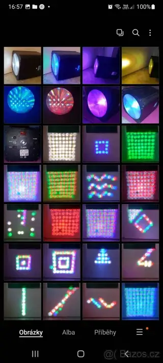 LED světelný efekt