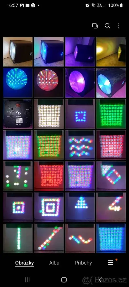 LED světelný efekt