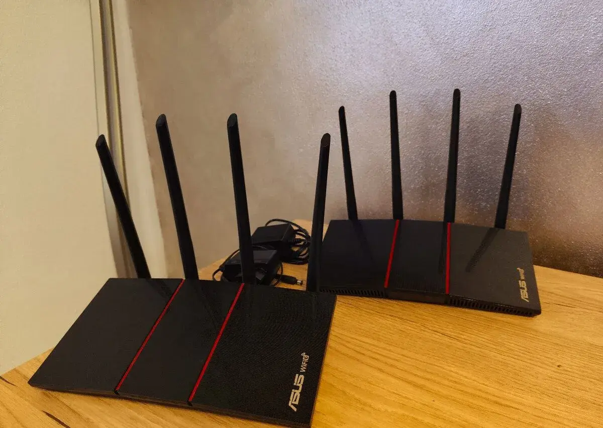 2x Wifi Router Asus RT-AX55